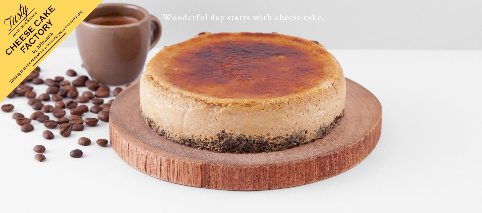 Aldewarthがプロデュースするチーズケーキ専門工房 「CHEESE
